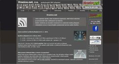 Desktop Screenshot of hranice.net